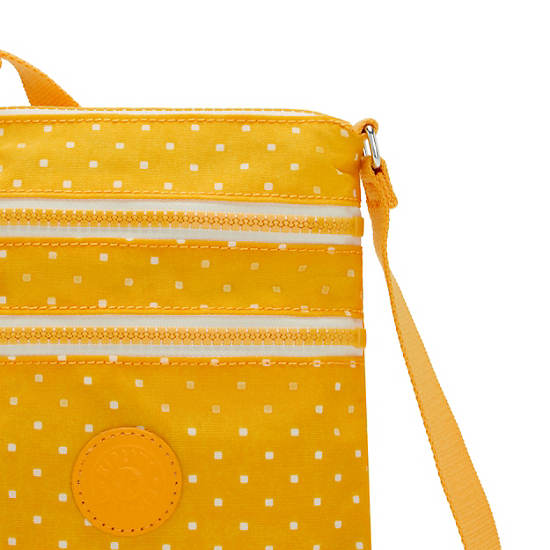 Kipling Alvar Extra Small Printed Mini Çanta Sarı | TR 1901XY